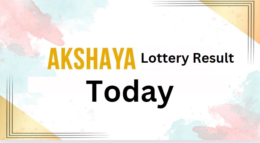 Akshaya Lottery Result Today